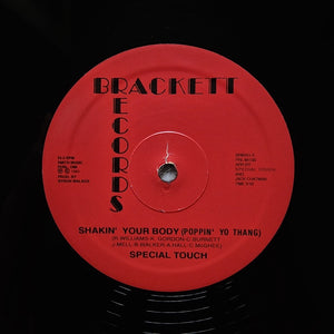 SPECIAL TOUCH "Shakin Your Body Poppin Yo Thang" BOOGIE FUNK REISSUE 12"