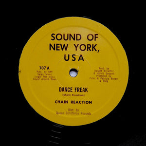 CHAIN REACTION "Dance Freak" RARE DISCO BOOGIE FUNK REISSUE 12"
