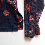 Vintage Batik ~ Men'S ~ Rare Thailand New Age Disco Hippie Button Up Shirt (Small)