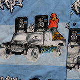 Up Roc ~ Vintage ~ Mega Rare Urban Gangsta Hip-Hop Dj Club Short Sleeve Shirt (Xl)