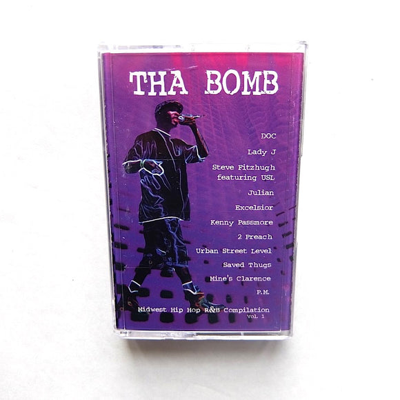 THA BOMB ~ UNKNOWN MIDWEST HIP HOP R&B SYNTH FUNK CASSETTE