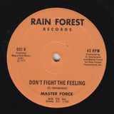 MASTER FORCE "Don't Fight The Feeling / Hey Girl" MODERN SOUL DISCO REISSUE 12"