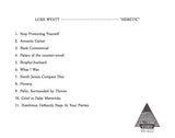 LUKE WYATT (TORN HAWK) ~ HERETIC NORTH JERSEY COMPACT DISC CD