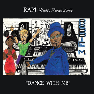 ROBBIE M "Dance With Me" PPU-090 MODERN SOUL VOCODER BOOGIE FUNK LP